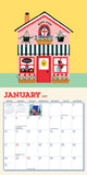 Book Nerd Mini Wall Calendar 2027