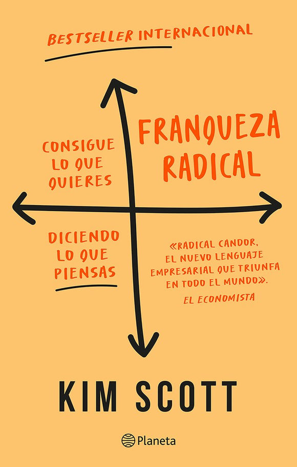 Franqueza radical: Consigue lo que quieres diciendo lo que piensas (Radical Candor Spanish Edition)