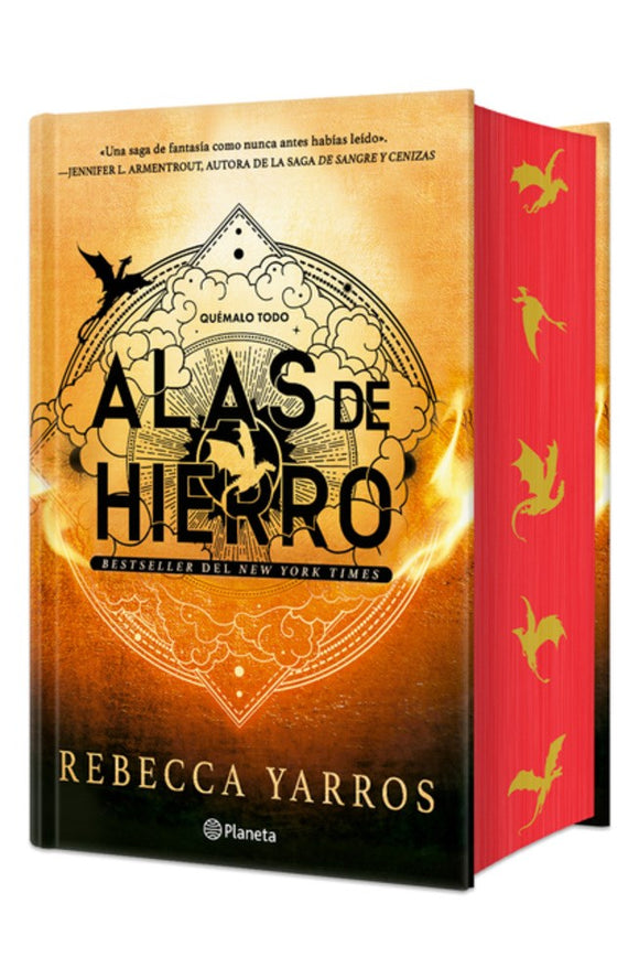 Alas de Hierro Edición especial con cantos decorados (Iron Flame Spanish Edition)(Empireo #2)