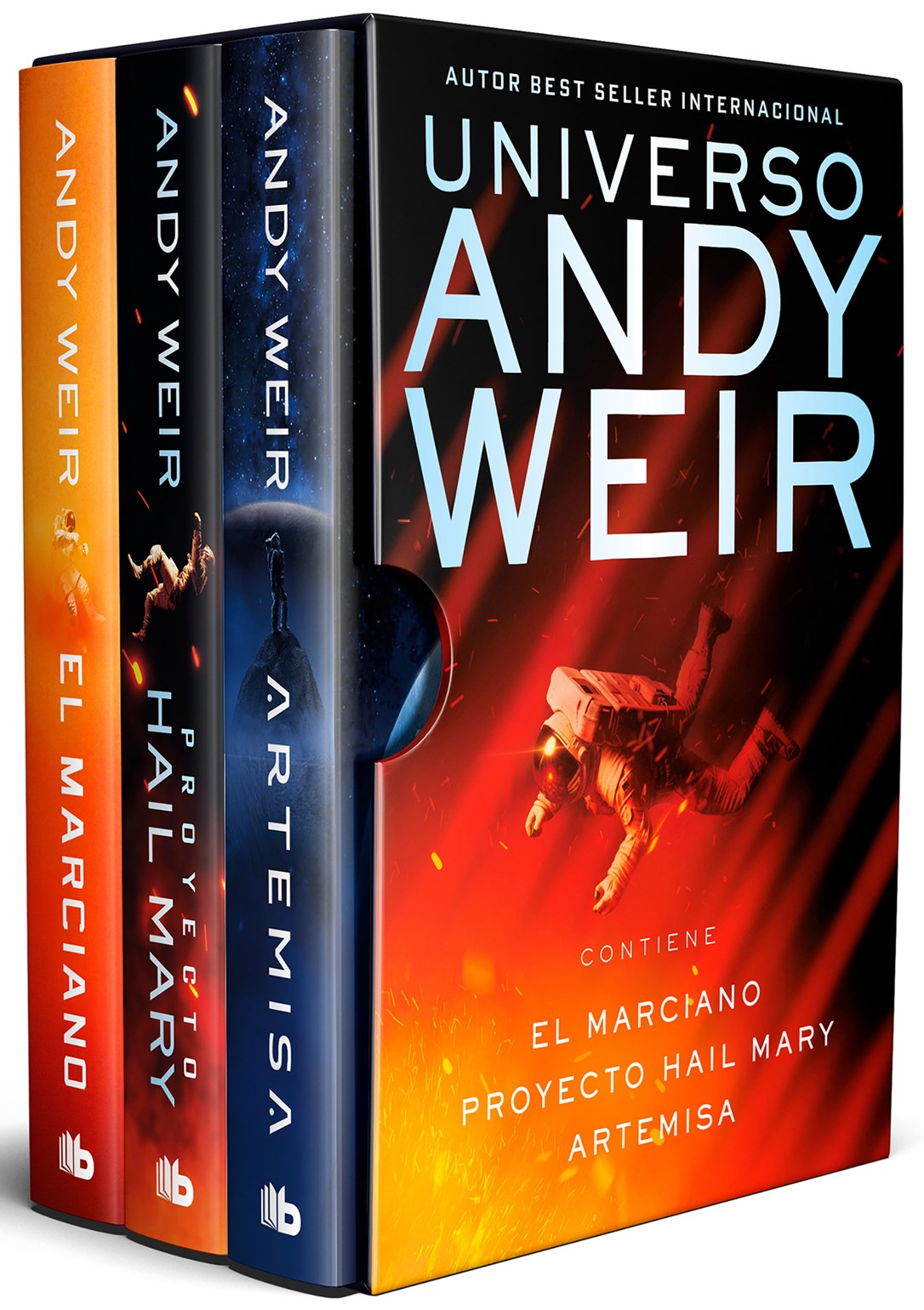 Universo Andy Weir (Ediciã3n Estuche: El Marciano / Proyecto Hail Mary / Artemisa) / Andy Weir Universe (Box Set: The Martian / Project Hail Mary / Ar