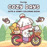Cozy Days: A Cute & Comfy Coloring Book