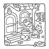 Cozy Season: Coloring Book for Adults and Kids