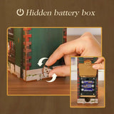 Left Bank Bookstore Book Nook Kit (Tonecheer)