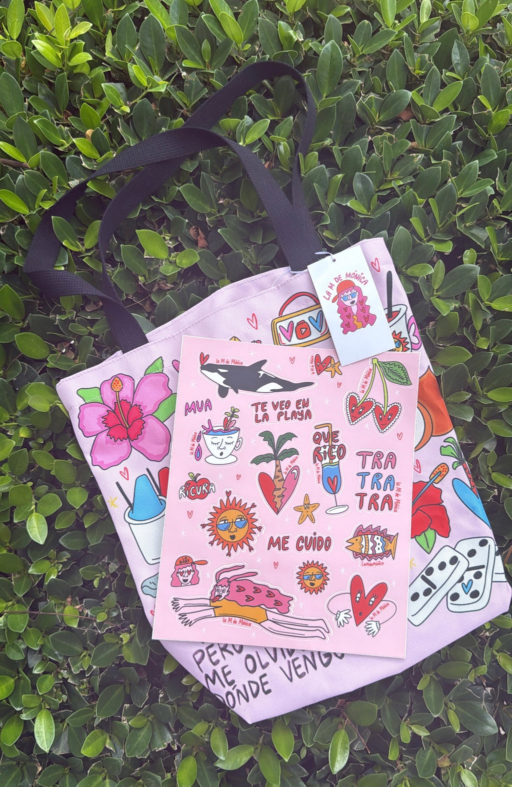 Sticker Sheet (La M De Monica)