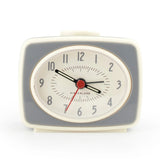 Kikkerland Classic Alarm Clock: Grey