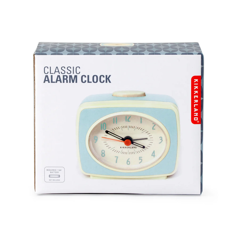 Kikkerland: Mint Classic Alarm Clock