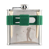 Kikkerland: Golf Flask