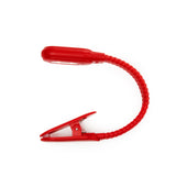 Kikkerland: Rechargable Clip Book Light (Red)