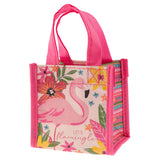 Karma Recycled Tiny Gift Bag: Flamingo