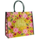 Karma Large Tote: Life is Beautiful