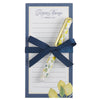 Magnetic Notepad with Pen Set: Rejoice Always, Lemon