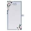 Magnetic Notepad With Pen: Strength and Dignity Blush Magnolia
