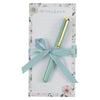 Magnetic Notepad: Be Still, Teal Meadow
