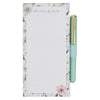 Magnetic Notepad: Be Still, Teal Meadow