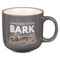 The Fur Side Coffee Mug for Dog Lovers, Come Over to the Bark Side Ceramic