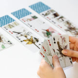 3-D Bird playing cards