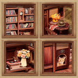 Corner Coffee Shop Book Nook Kit (Hands Craft)