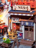 Sakura Wine Alley Book Nook Kit (Rolife x Hands Craft)