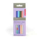 Kikkerland Inkerie Set of 4 Ballpoint Pens