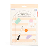 Kikkerland: Magnetic Dry Erase List Memo Board