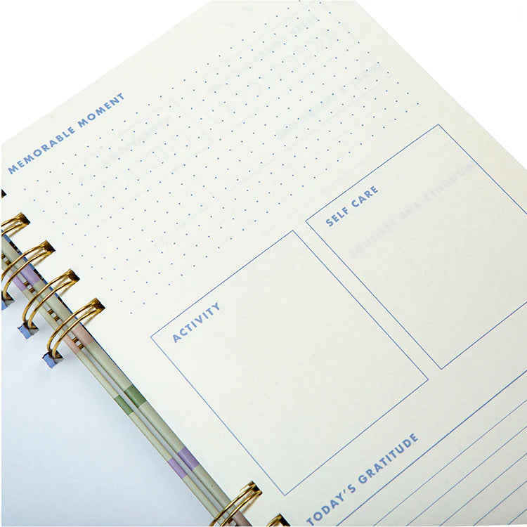Kikkerland Inkerie Wellness Journal