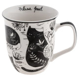 Karma Boho Mugs: Cat