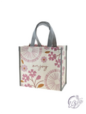 Karma Recycled Medium Gift Bag: Lilac Flower