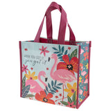 Karma Recycled Medium Gift Bag: Flamingo