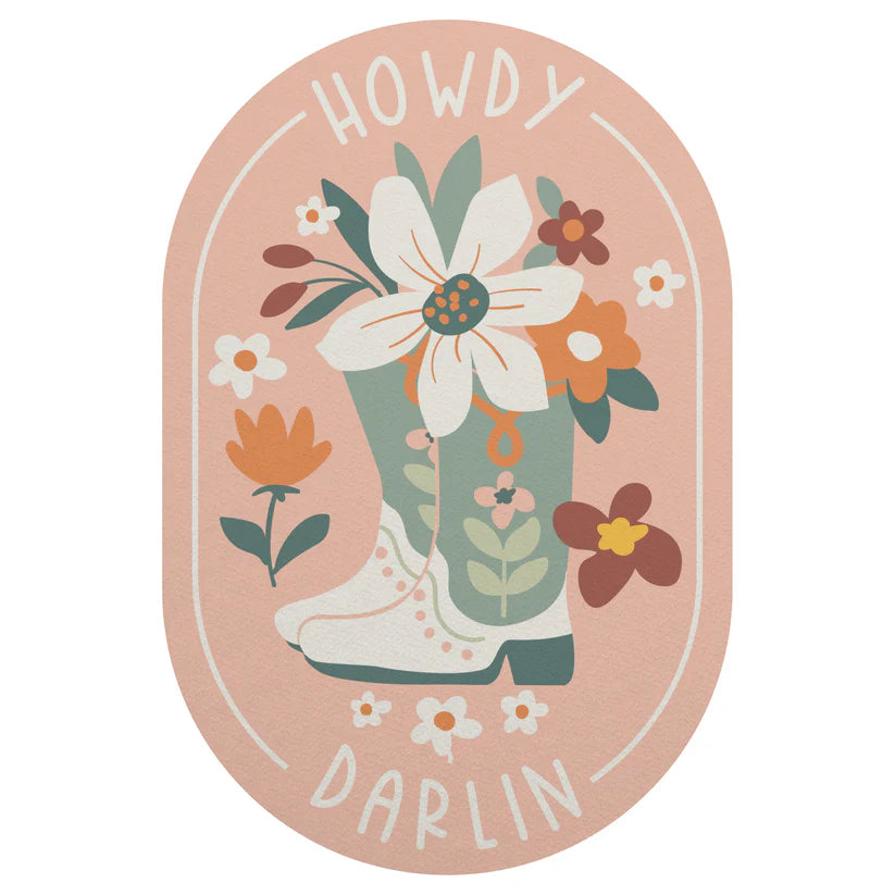 STICKER HOWDY DARLING