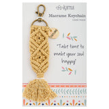 Karma Macrame Keychains: Explore