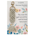 Karma Macrame Keychains: BFF