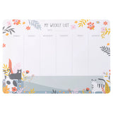 Karma Weekly Desk Pads: Cat