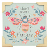 Karma Framed Magnet: Bee