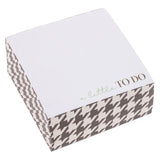 Karma Block Note Pad: Houndstooth (A Little To Do)