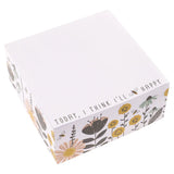 Karma Block Note Pad: Bee (Today I think I'll Bee Happy)