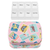 Karma Travel Pill Case: Stamps