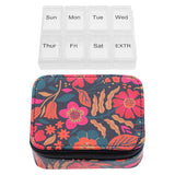 Karma Travel Pill Case: Retro Floral
