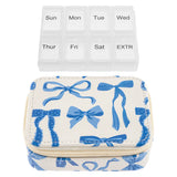 Karma Travel Pill Case: Bows