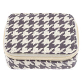 Karma Travel Pill Case: Houndstooth