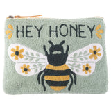 Karma Embroidered Carry All: Bee