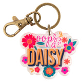 Karma Acrylic Keychains: Oops A Daisy