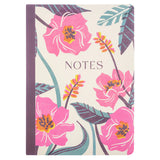 Karma Lined Journal : Pink Floral