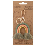 Karma Rainbow Keychain: Never Stop