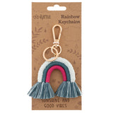 Karma Rainbow Keychain: Good Vibes