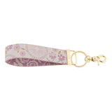Karma Loop Keychains: Lavender Floral