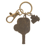 Karma Enamel Key Chains: Pickleball