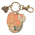 Karma Enamel Keychain: Mermaid