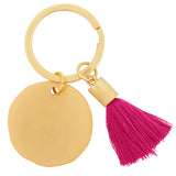 Karma Round Tassel Keychain: Dream
