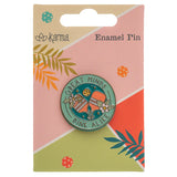 Karma Enamel Pins: Pickleball