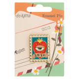 Karma Enamel Pins: Stamp